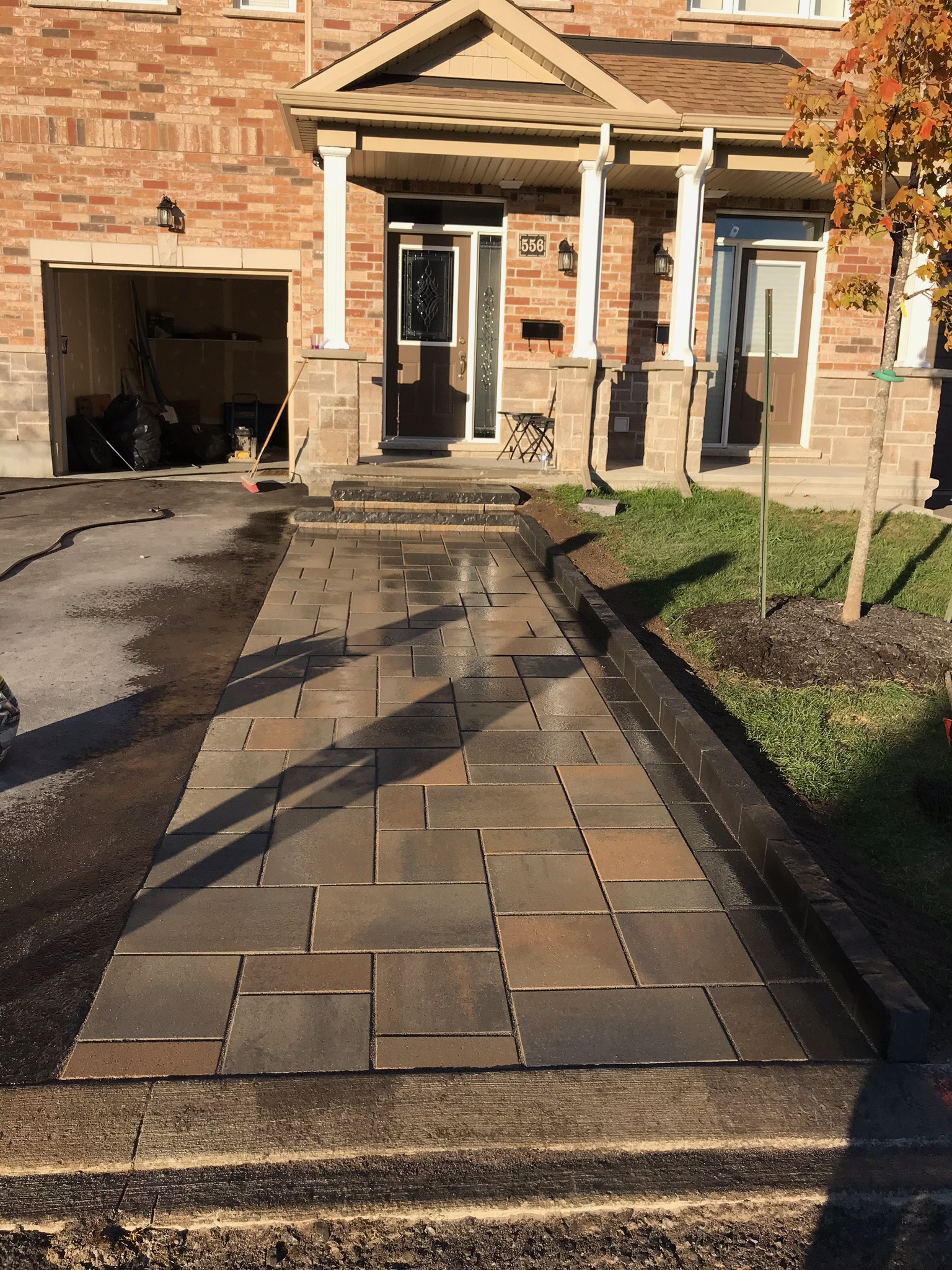 Custom Interlock Walkway & Stairs